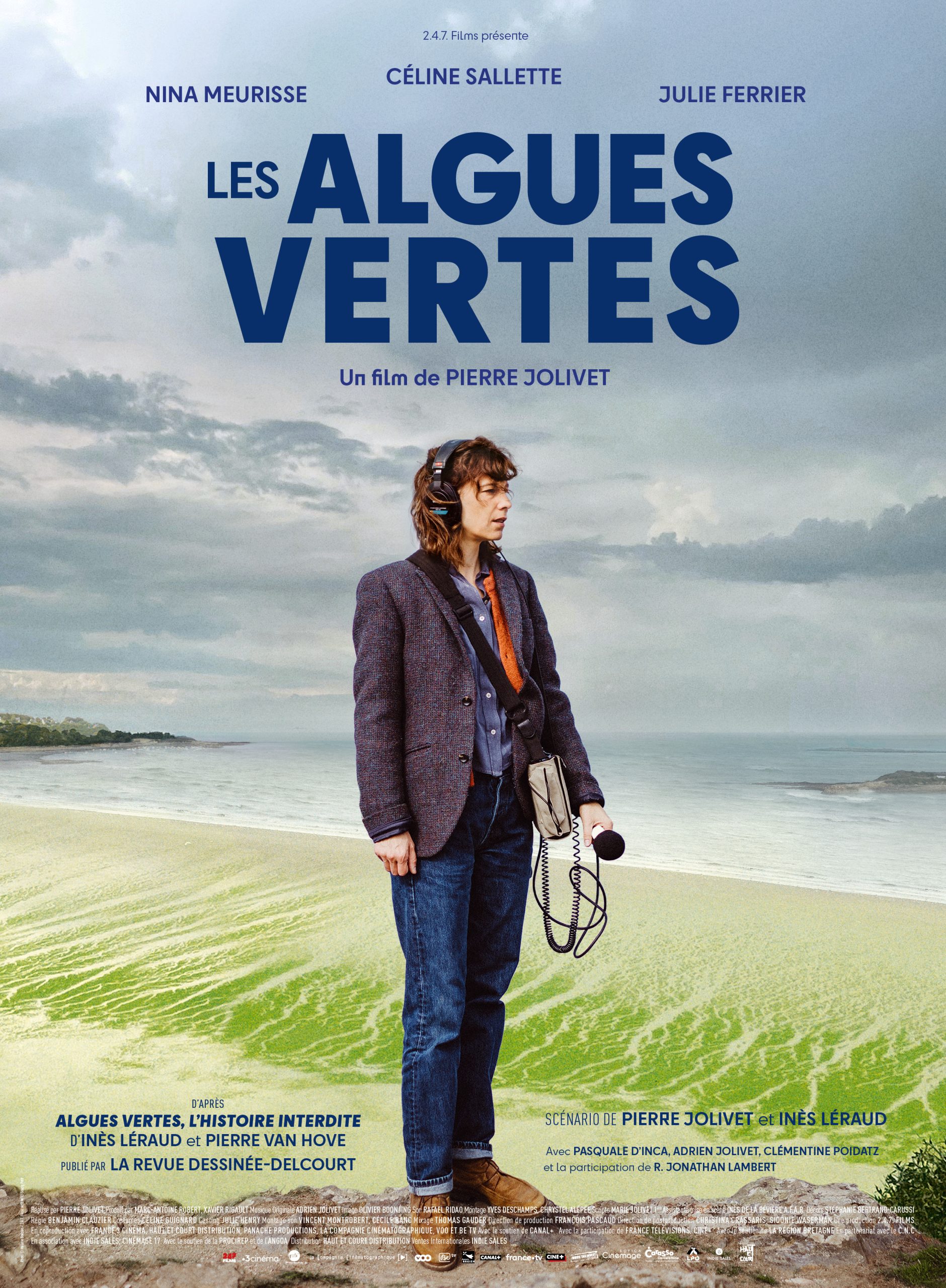 Affiche officielle du film "Les algues vertes"